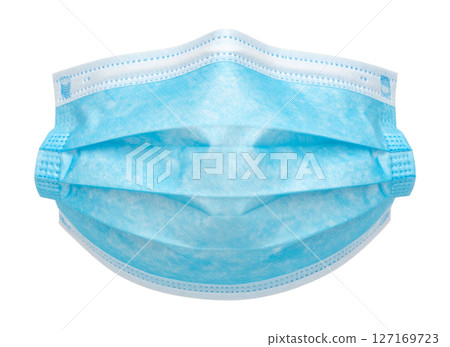 Blue 3 Ply Disposable Face Mask 127169723