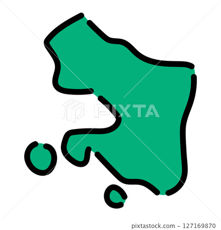 手寫_阿塞拜疆_加薩克_向量素材 127169870