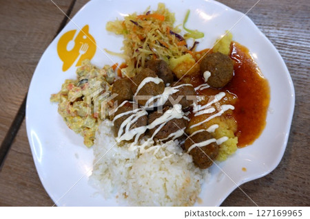 Mongolian meatballs 127169965