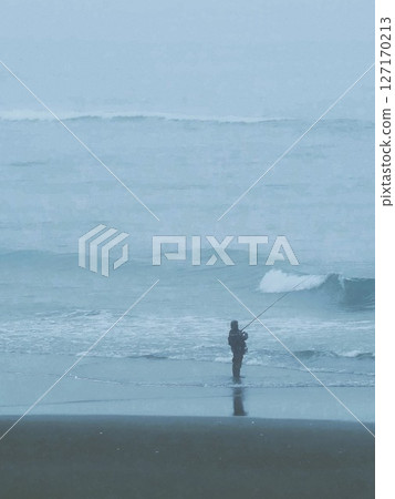Surfing in the ocean Surfing in the ocean 127170213