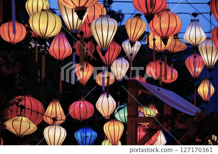 亞洲元宵節/晚上的節日 127170361