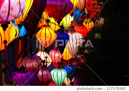 亞洲元宵節/晚上的節日 127170365
