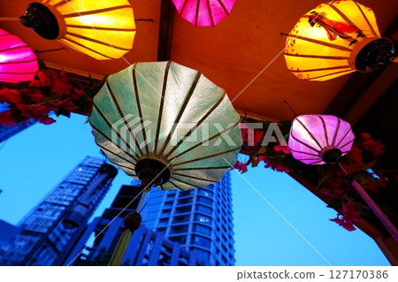 亞洲元宵節/晚上的節日 亞洲元宵節/晚上的節日 127170386