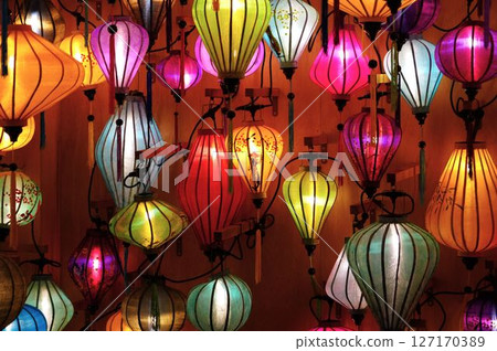 亞洲元宵節/晚上的節日 127170389