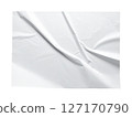 Creased White Plastic Sheet Texture 127170790