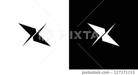 Sophisticated and strong letter X initials logo design Sophisticated and strong letter X initials logo design 127171153