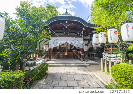 堀越神社正殿（大阪府大阪市天王寺區茶臼山町） 127171355
