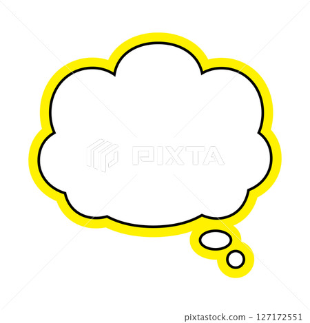 簡單的語音氣泡圖-蓬鬆 127172551