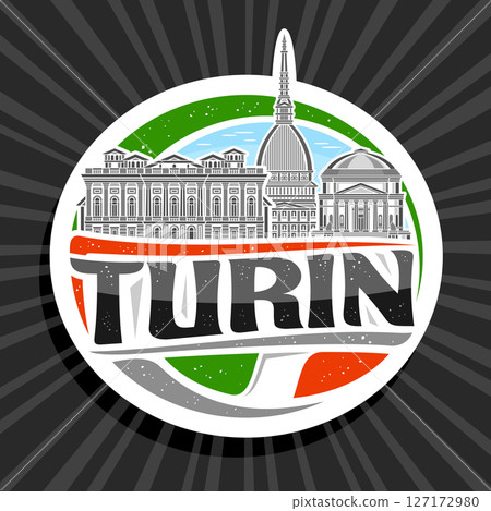 Vector logo for Turin Vector logo for Turin 127172980