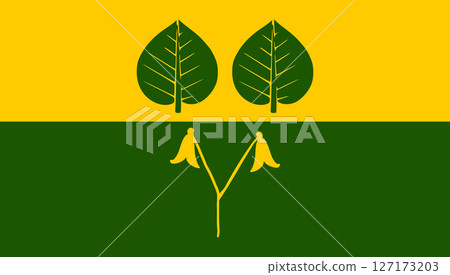 The of a flag Almhult 127173203