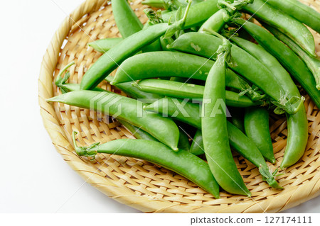 漏杓裡的豌豆，特寫 127174111