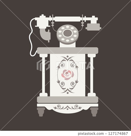 phone, telephone, retro 127174867