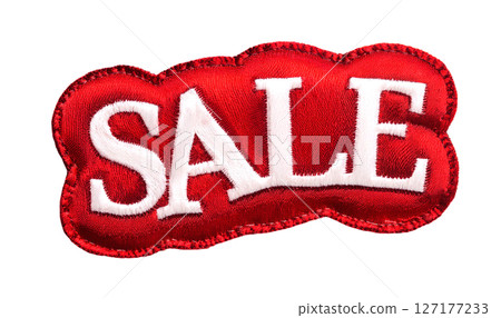 Embroidered "SALE" patch 127177233