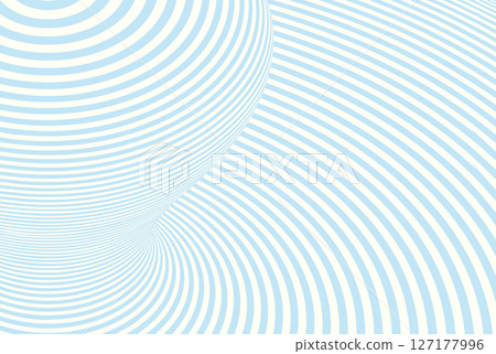 Abstract wavy line pattern in light blue and white, creating an optical illusion of depth and movement. Modern digital artwork with curved geometric shapes, dynamic flow, and a surreal, minimalist Abstract wavy line pattern in light blue and white, creating an optical illusion of depth and movement. Modern digital artwork with curved geometric shapes, dynamic flow, and a surreal, minimalist 127177996