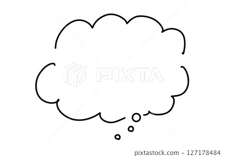 思考的演講泡棉向量 思考的演講泡棉向量 127178484