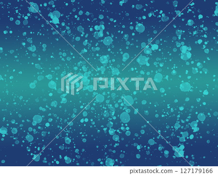 Teal and Blue Splatter Background. 127179166