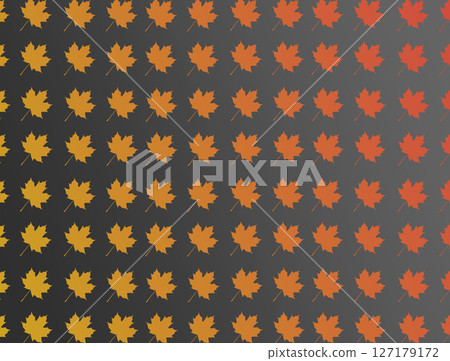 Autumn Maple Leaf Pattern Background. 127179172