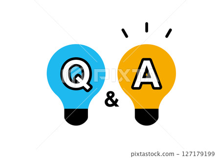 燈泡圖示問答標題插圖圖標 127179199