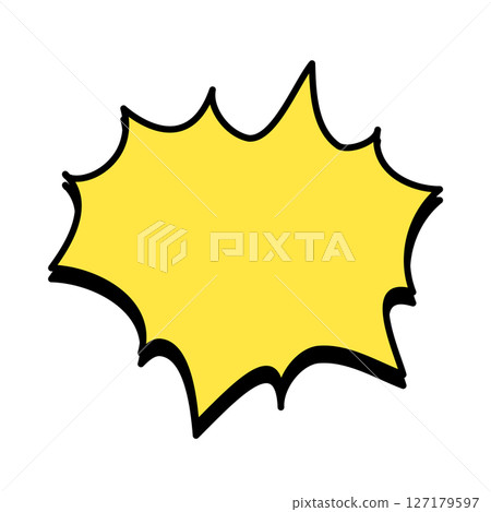 Yellow shock frame 127179597