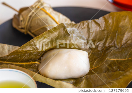 Traditional sweets: Houbamaki Traditional sweets: Houbamaki 127179695