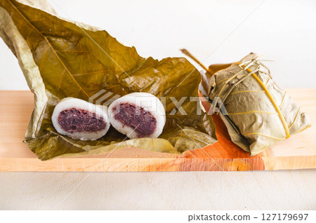 Traditional sweets: Houbamaki Traditional sweets: Houbamaki 127179697