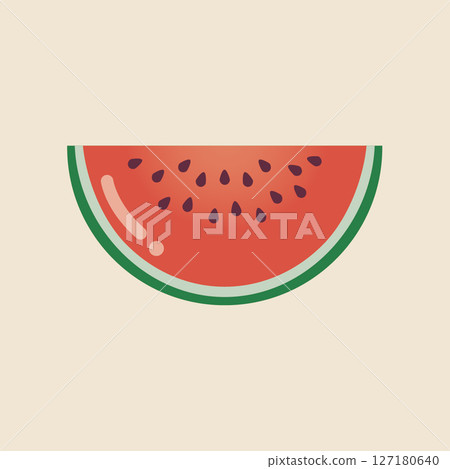 1/2 a shiny watermelon 127180640
