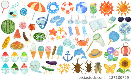 暑假插圖集 127180739
