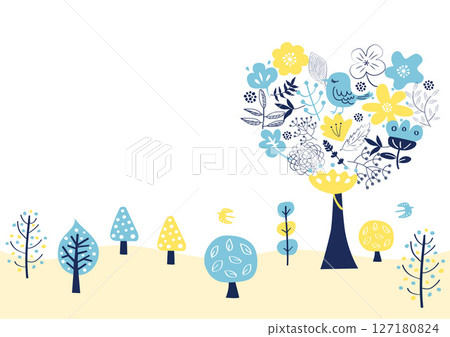 Scandinavian style background 127180824