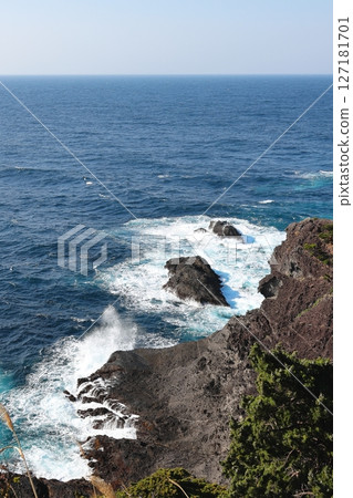 Izu Peninsula Irozaki Vertical location 127181701