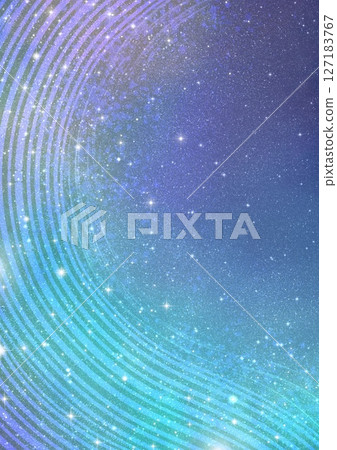 Fantastic Milky Way background illustration vertical 127183767