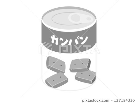 Illustration of dry bread 127184330