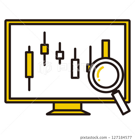 查看股票圖表的插圖 127184577