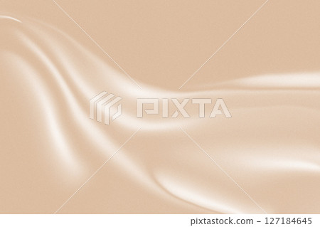 披著光澤的緞子織物風格插畫背景，呈現棕褐色、金色和米色 127184645