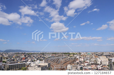 Nishinomiya North Exit and Hankyu Railway Nishinomiya Depot 127184657