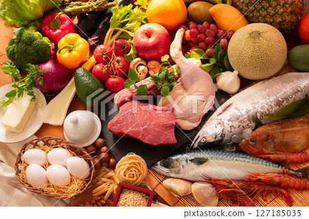 Food images with various nutrients (2) 127185035