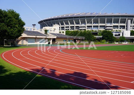 Yokohama International Stadium Subtrack Yokohama International Stadium Subtrack 127185098
