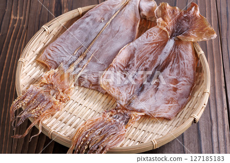 魷魚盛入濾鍋 魷魚盛入濾鍋 127185183
