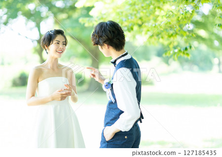 Wedding bridal image 127185435