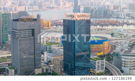 June 6 2025 Panoramic View of a Modern City Skyline at Sunset June 6 2025 Panoramic View of a Modern City Skyline at Sunset 127186199