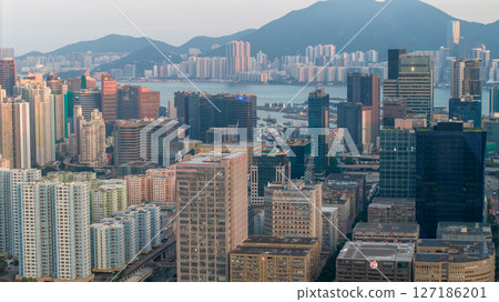 June 6 2025 Panoramic View of a Modern City Skyline at Sunset June 6 2025 Panoramic View of a Modern City Skyline at Sunset 127186201