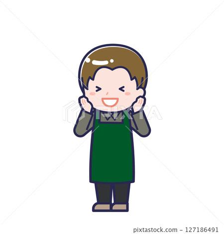 餐廳工作人員/對角線/男性 21 127186491