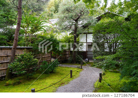 Scenery of the grounds of Jizo-in Temple, Kyoto 127186704