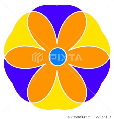 Large floral material Large floral material 127188103