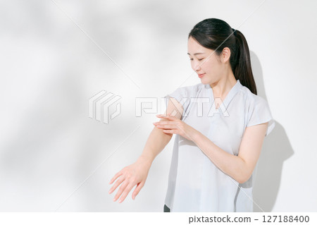 夏季身體護理圖像 夏季身體護理圖像 127188400