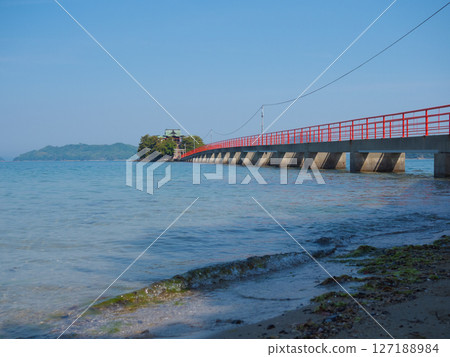 通往本社的跨海大橋（2）[對馬神社] 127188984