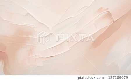 由丙烯酸塗料製成的抽象米色背景材料 127189079