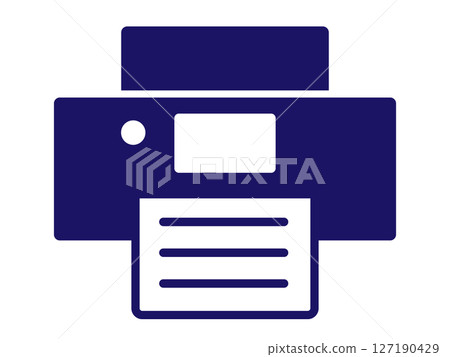 Printer icon (printing machine mark) 127190429