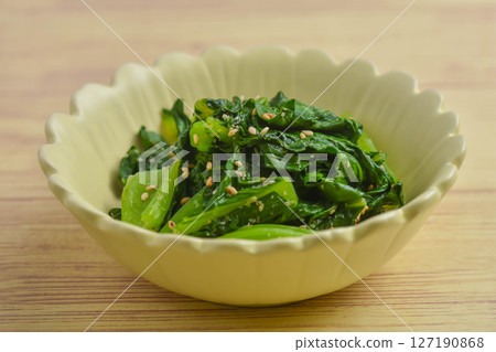 Komatsuna的芝麻棒 127190868