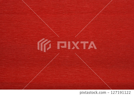 Red crepe paper 127191122
