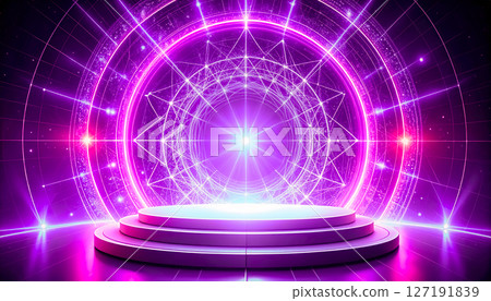 舞台、舞台、聚光燈背景素材 127191839